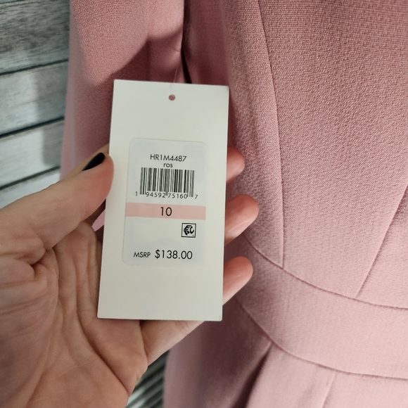 NWT Harper Rose knit sheath dress fitted pink size 10 - Picture 7 of 9